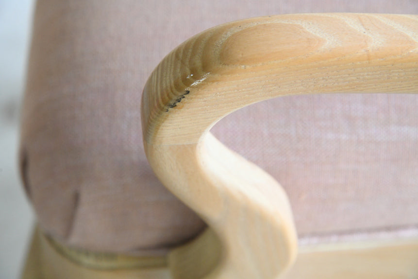 Set 8 Drexel Heritage Limed Ash Queen Anne Style Dining Chairs