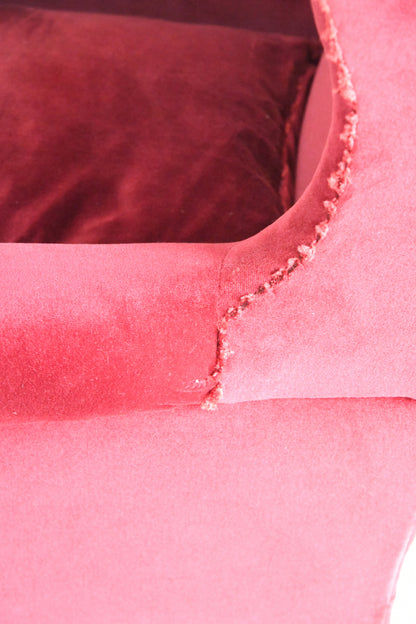 Traditional Style Wing Back Armchair