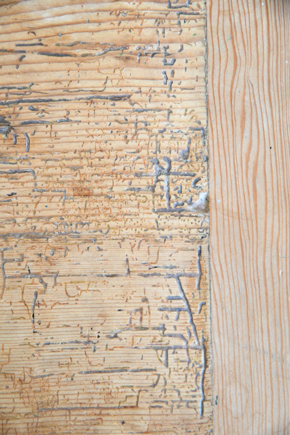 Large Antique Pine Kitchen Table