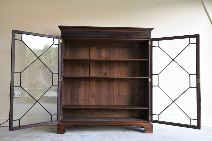 Georgian Style Astragal Glazed Bookcase