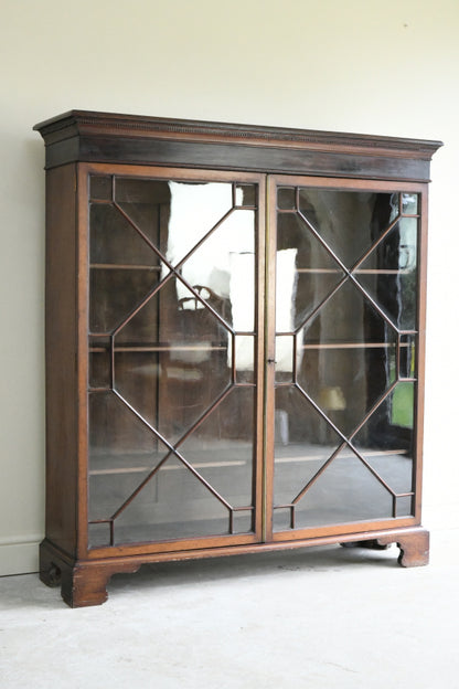 Georgian Style Astragal Glazed Bookcase