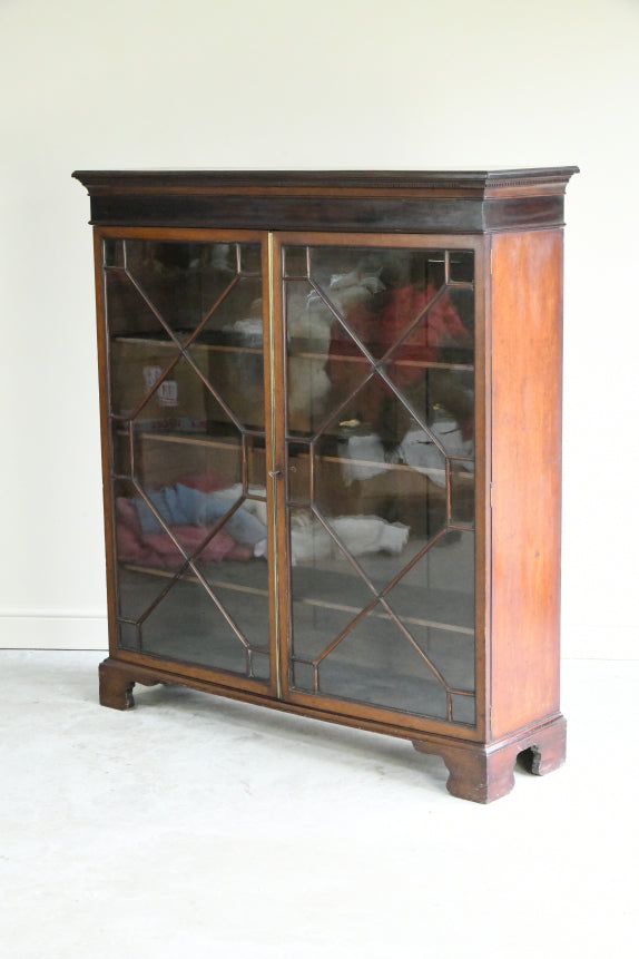 Georgian Style Astragal Glazed Bookcase