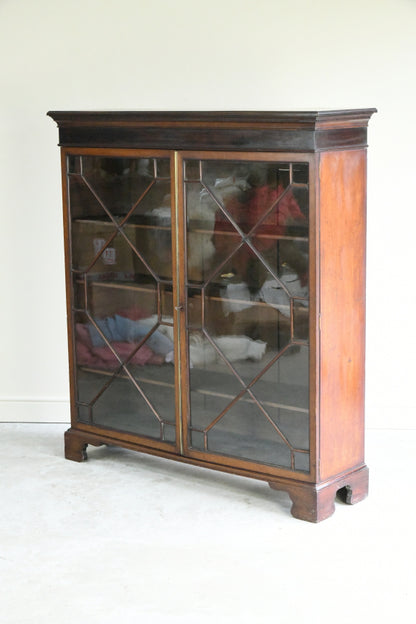 Georgian Style Astragal Glazed Bookcase