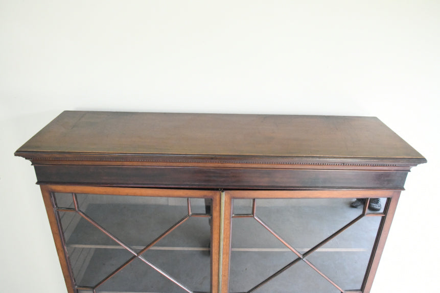 Georgian Style Astragal Glazed Bookcase