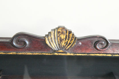 Chinese-Style Glazed Wall Display Cabinet