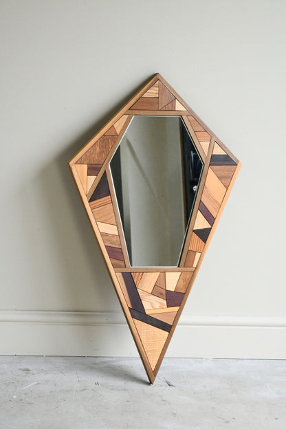 Marquetry Wall Mirror