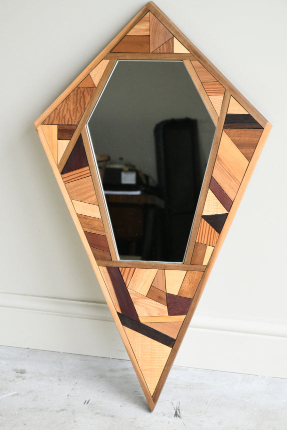 Marquetry Wall Mirror