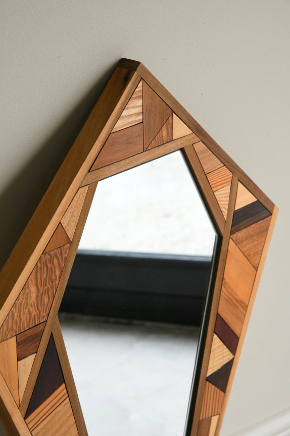 Marquetry Wall Mirror