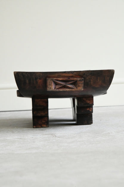 Carved African Stand