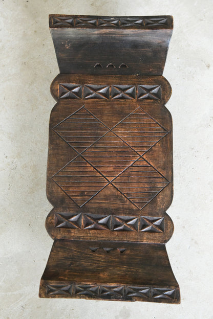 Carved African Stand