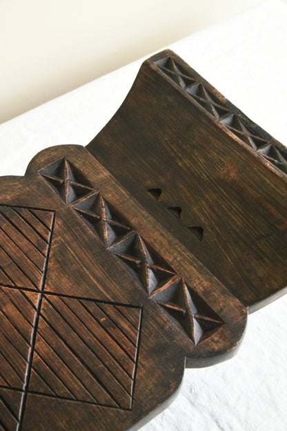 Carved African Stand