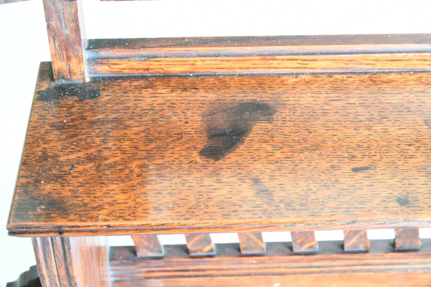 Arts & Crafts Oak Washstand