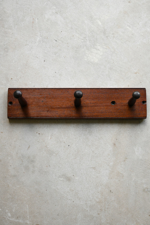 Mahogany Coat Pegs