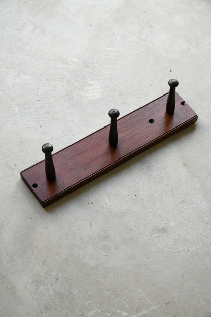 Mahogany Coat Pegs