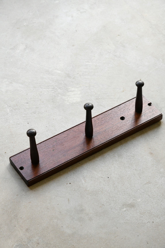 Mahogany Coat Pegs