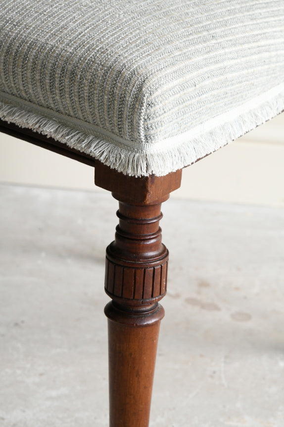 Edwardian Mahogany Occasional Chair