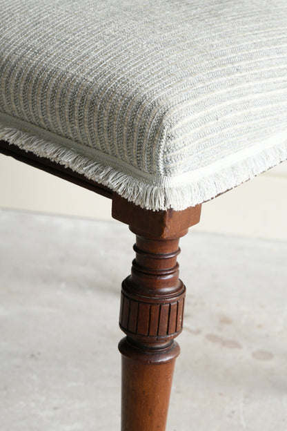 Edwardian Mahogany Occasional Chair