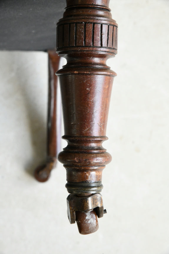 Antique Edwardian Mahogany Open Arm Chair