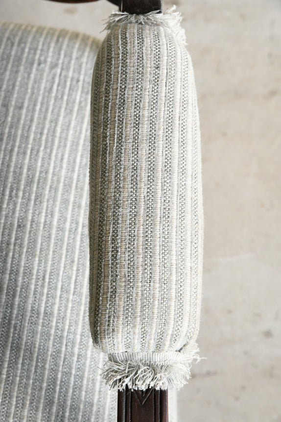 Antique Edwardian Mahogany Open Arm Chair