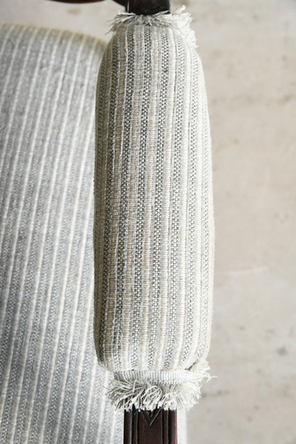 Antique Edwardian Mahogany Open Arm Chair