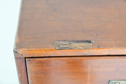 Antique Mahogany Campaign Chest