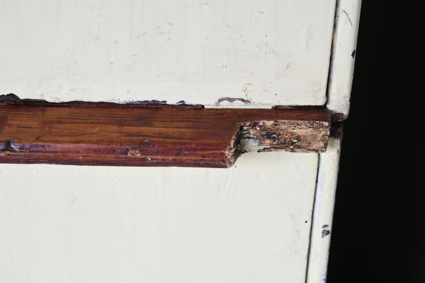 Antique Victorian Painted Pine Dresser