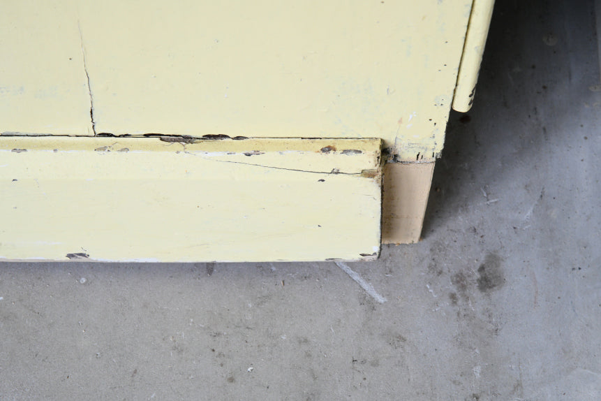 Antique Victorian Painted Pine Dresser