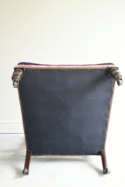 Edwardian Mahogany Armchair