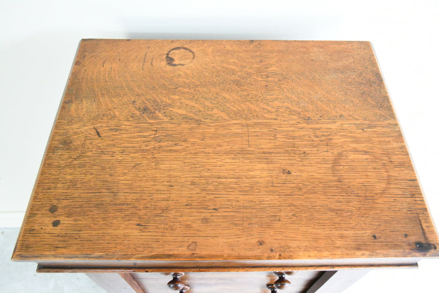 Victorian Oak Wellington Chest