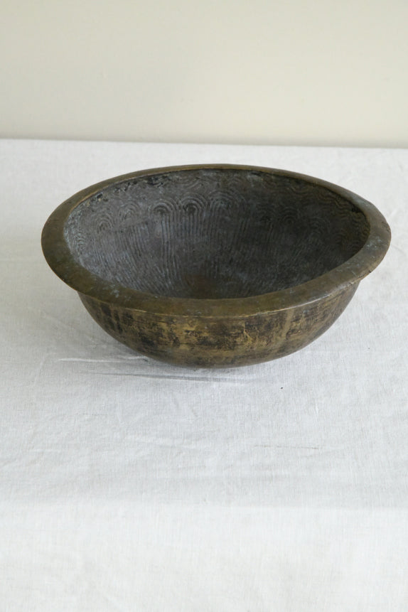 Decorative Bronze Bowl