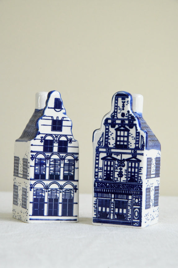 Vintage Delft Salt & Pepper Shakers