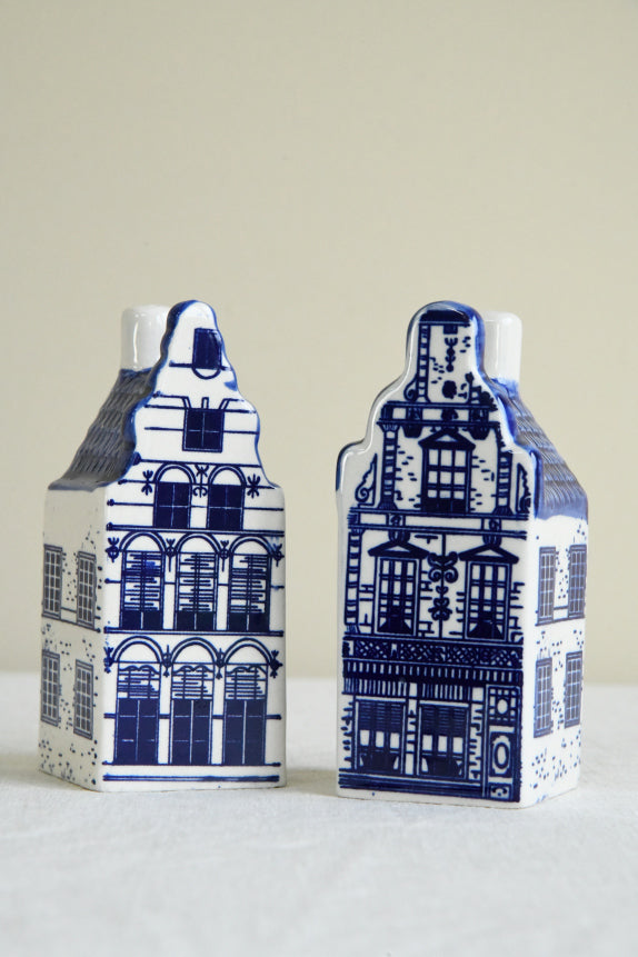 Vintage Delft Salt & Pepper Shakers