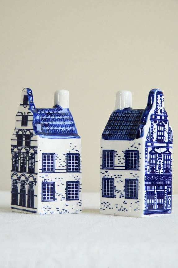 Vintage Delft Salt & Pepper Shakers