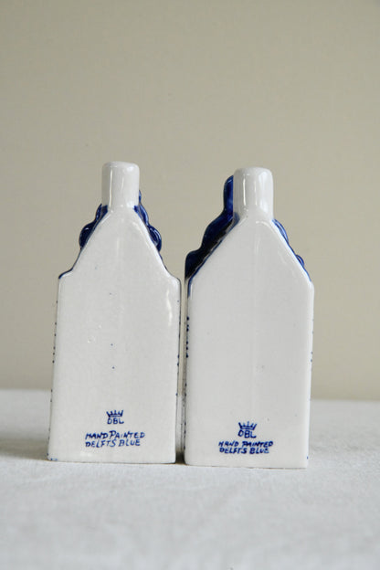 Vintage Delft Salt & Pepper Shakers