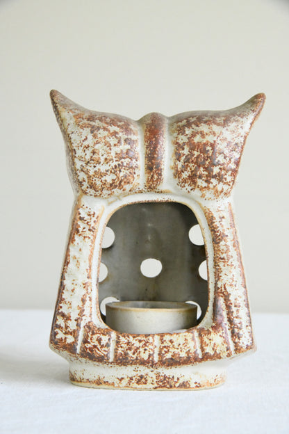 Vintage Ceramic Owl Tealight Holder