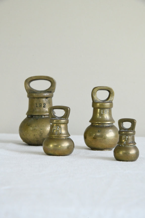 Collection Brass Kitchen Weights