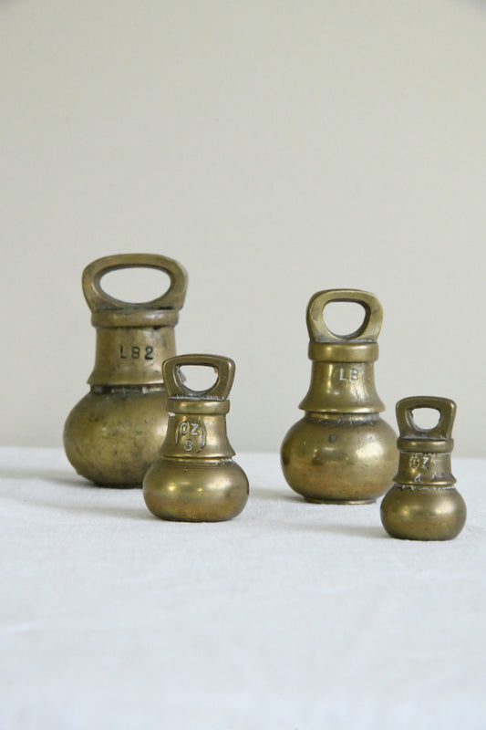 Collection Brass Kitchen Weights