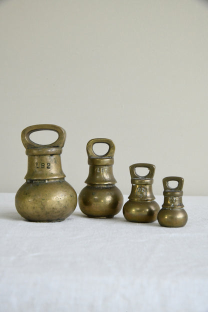 Collection Brass Kitchen Weights