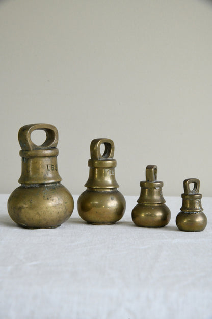 Collection Brass Kitchen Weights