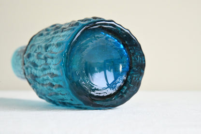 Geoffrey Baxter Whitefriars Blue Bottle Vase
