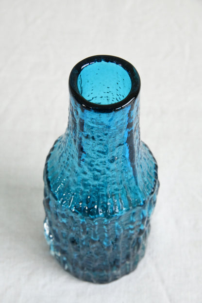 Geoffrey Baxter Whitefriars Blue Bottle Vase