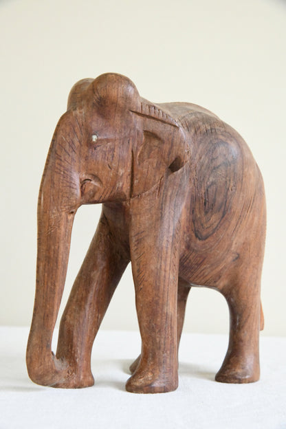 Carved Teak Elephant