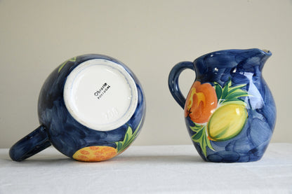 Vintage Obrarie Ceramic Jugs