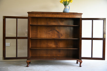 Vintage Walnut Bookcase