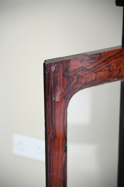 Victorian Rosewood Veneer Glazed Bookcase