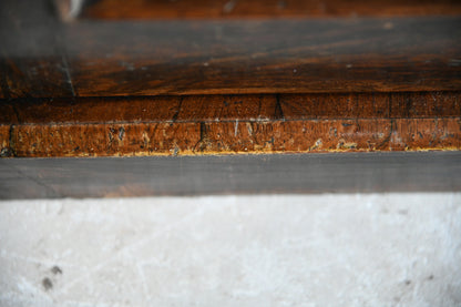 Victorian Rosewood Veneer Glazed Bookcase