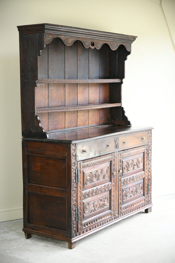 Traditional Antique Oak Country Dresser
