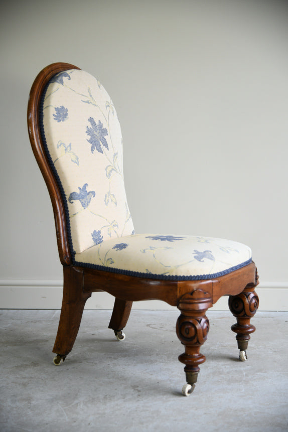 Victorian Mahogany Occasional Chair