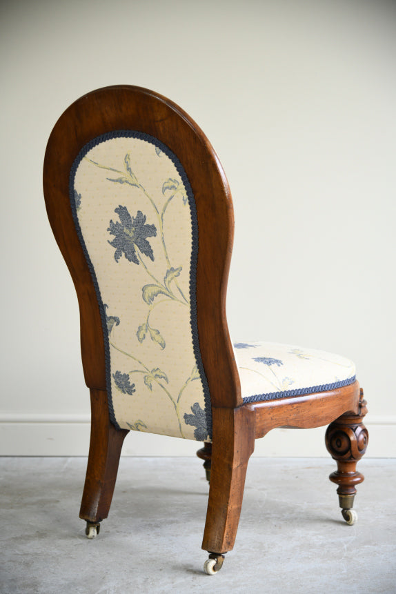 Victorian Mahogany Occasional Chair