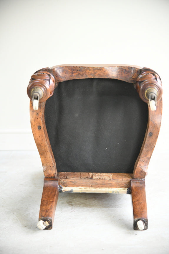 Victorian Mahogany Occasional Chair